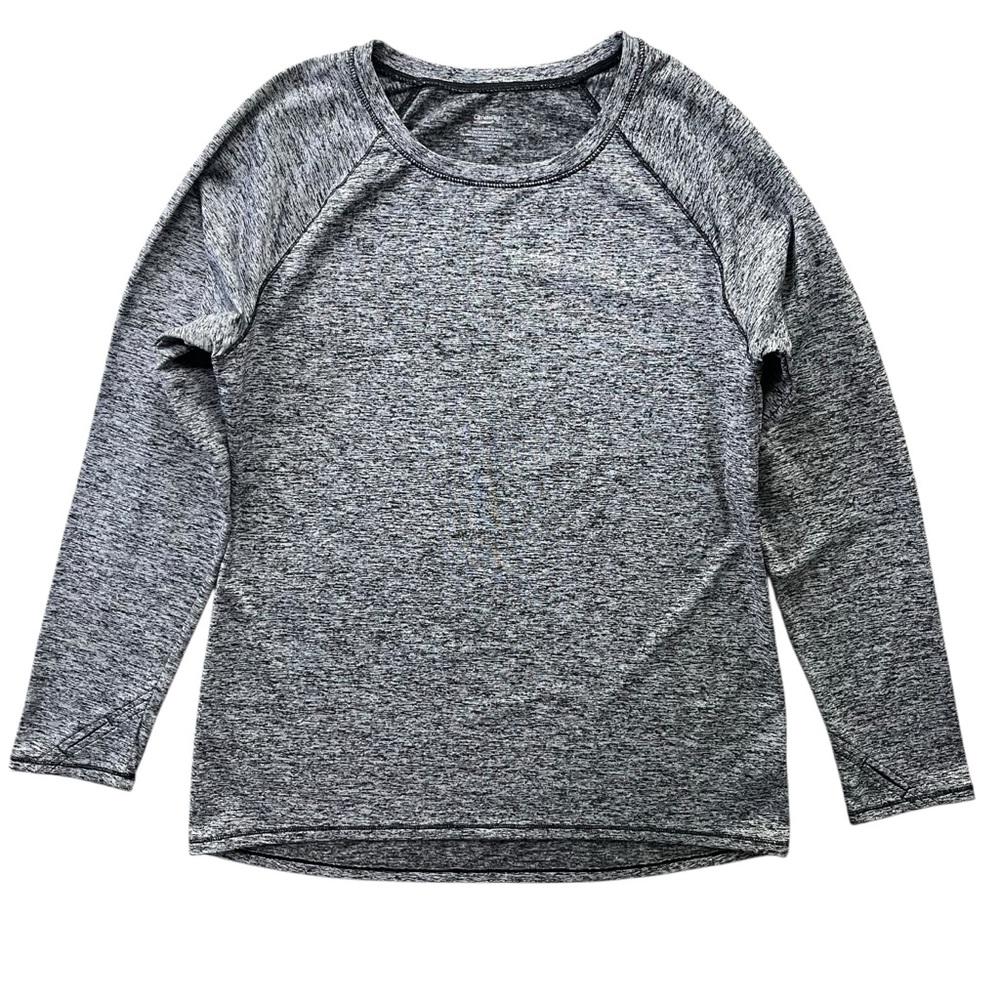 ClimateRight Cuddl Duds Women L Blk Novel Long Sleeve Fleece Lined Top CD8317639